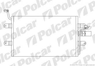 Купить 6714K8C1 Polcar - Радиаторы кондиционера