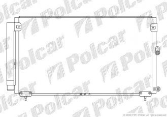 Купити 8010K8C1 Polcar - Радіатори кондиціонера