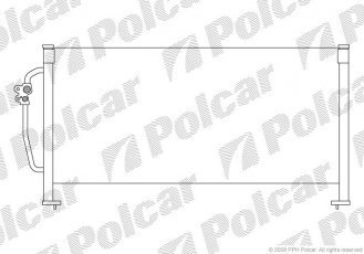 Купить 7240K8C1 Polcar - Радиаторы кондиционера