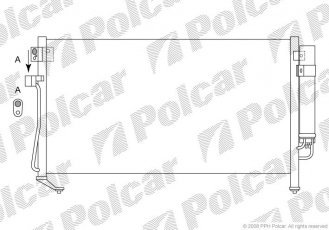 Купить 7241K8C2 Polcar - Радиаторы кондиционера