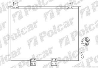 Купити 3400K8C2 Polcar - Радіатори кондиціонера