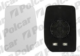Купити 3247556M Polcar - Вклад дзеркала зовнішнього права сторона обігрівається скло опукле скло хром FORD TRANSIT (V347/8)