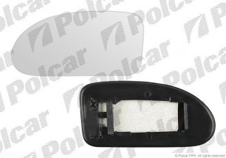 Купить 3201553M Polcar - Вклад зеркала внешнего правая сторона стекло выпуклое стекло хром FORD FOCUS (DAW/DBW/DNW/DFW)  09.98