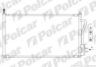 Радіатори кондиціонера 3201K8C1 Polcar фото 1