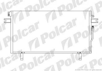 Купить 2781K8C1 Polcar - Радиаторы кондиционера