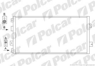 Купити 2430K8C1 Polcar - Радіатори кондиціонера