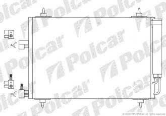 Купить 2332K8C1 Polcar - Радиаторы кондиционера