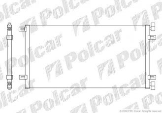Купить 3040K8C1 Polcar - Радиаторы кондиционера