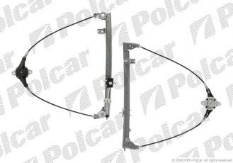 Купити 3017PSM1 Polcar - Склопідіймач ручний ліва сторона FIAT PUNTO I (176)  10.93-09.99 (PJ)