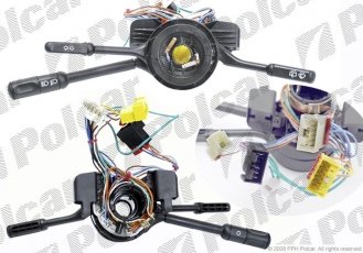 Купити 3016PZ1 Polcar - Перемикач групповой світла покажчиків повороту склоочисників передніх з функцією стеклоочисти 3016PZ-1