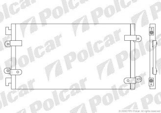 Радіатори кондиціонера 3022K8C3 Polcar фото 1