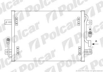 Купити 3005K8C1 Polcar - Радіатори кондиціонера