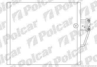 Купити 2016K8C2 Polcar - Радіатори кондиціонера