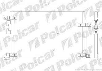 Купити 1408K8C1 Polcar - Радіатори кондиціонера
