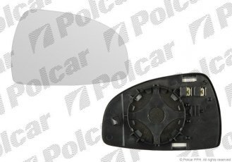 Купить 1351551M Polcar - Вклад зеркала внешнего правая сторона обогреваемый стекло выпуклое AUDI TT (8J)  05.06-  (PJ)