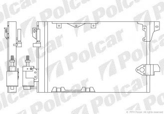 Купити 5508K81X Polcar - Радіатори кондиціонера