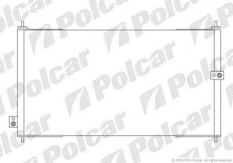 Купити 3816K8C1 Polcar - Радіатори кондиціонера
