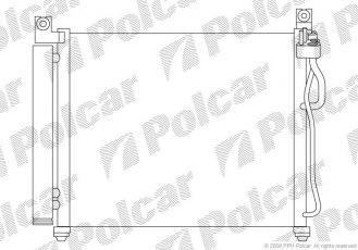 Купити 4106K8C1 Polcar - Радіатори кондиціонера