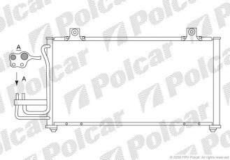 Купити 4111K8C2 Polcar - Радіатори кондиціонера