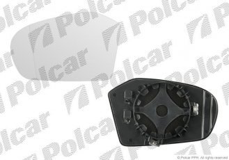 Купити 5006555M Polcar - Вклад дзеркала зовнішнього права сторона обігрівається скло асферичное скло хром MERCEDES A-KLASSE (