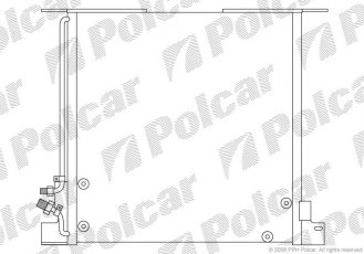 Купити 5012K8C1 Polcar - Радіатори кондиціонера