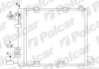 Купити 5508K8C2 Polcar - Радіатори кондиціонера