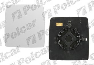 Купити 5556548M Polcar - Вклад дзеркала зовнішнього ліва сторона скло опукле скло хром OPEL CORSA/COMBO 07.00-10.03 (PJ)