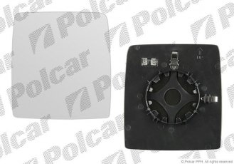 Купити 5556559M Polcar - Вклад дзеркала зовнішнього права сторона обігрівається скло опукле скло хром OPEL CORSA/COMBO 07.0