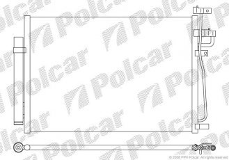 Купити 5565K8C2 Polcar - Радіатори кондиціонера
