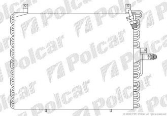 Радиаторы кондиционера 5014K8A4 Polcar фото 1