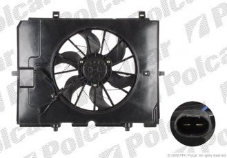 Купить 501523W5 Polcar - Вентиляторы радиаторов 430 W 390 mm 2 болта W+S+T AC=  (+/-)  MERCEDES E-KLASSE (210)  95-  (PJ)