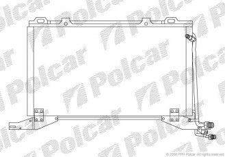 Купити 5015K8C3 Polcar - Радіатори кондиціонера