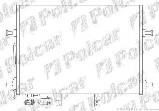 Купити 5016K8C1 Polcar - Радіатори кондиціонера