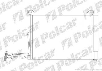 Купити 5101K8C2 Polcar - Радіатори кондиціонера