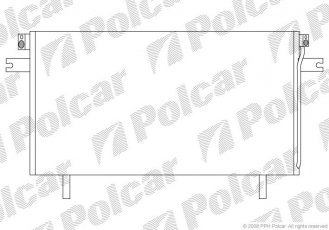 Купить 2781K8C2 Polcar - Радиаторы кондиционера