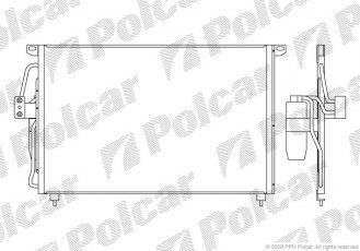 Купить 5527K8C1 Polcar - Радиаторы кондиционера