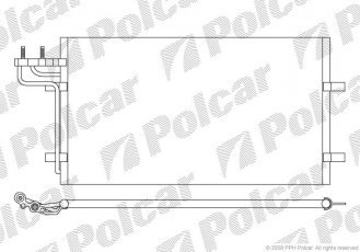 Радиаторы кондиционера 3235K8C1 Polcar фото 1