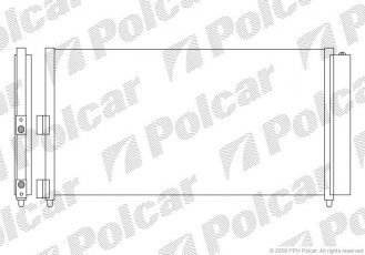 Купить 3022K8C5 Polcar - Радиаторы кондиционера