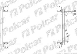 Купити 5062K8C1 Polcar - Радіатори кондиціонера