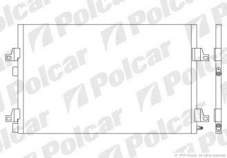 Купить 6052K8C2 Polcar - Радиаторы кондиционера
