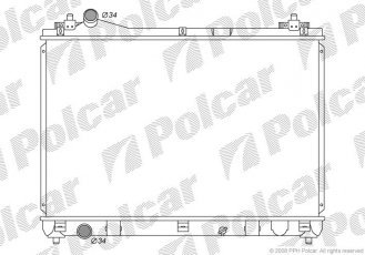 Радиаторы охлаждения 7426081K Polcar фото 1