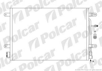 Купити 1335K8C1 Polcar - Радіатори кондиціонера