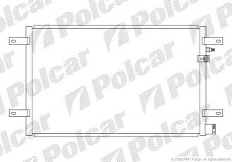 Купити 1338K8C1 Polcar - Радіатори кондиціонера