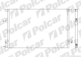 Купити 6522K8C3 Polcar - Радіатори кондиціонера