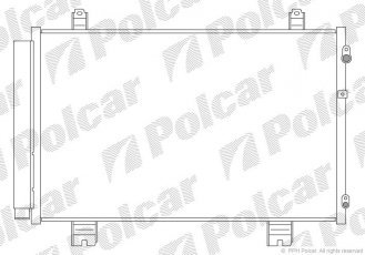Купити 8044K8C1 Polcar - Радіатори кондиціонера