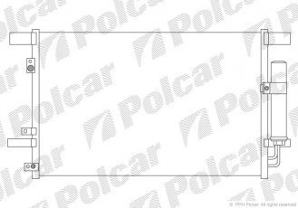 Радіатори кондиціонера 5266K8C1 Polcar фото 1