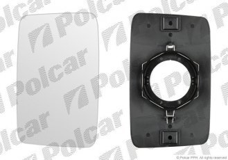 Купити 570254M Polcar - Вклад дзеркала зовнішнього обидві боку скло опукле скло хром PEUGEOT CITRO N FIAT IVECO (PJ)