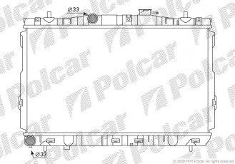 Радиаторы охлаждения 4013081X Polcar фото 1