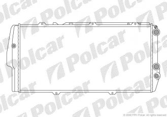 Купити 131508A3 Polcar - Радіатори охолодження