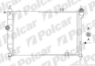 Купить 550708A3 Polcar - Радиаторы охлаждения